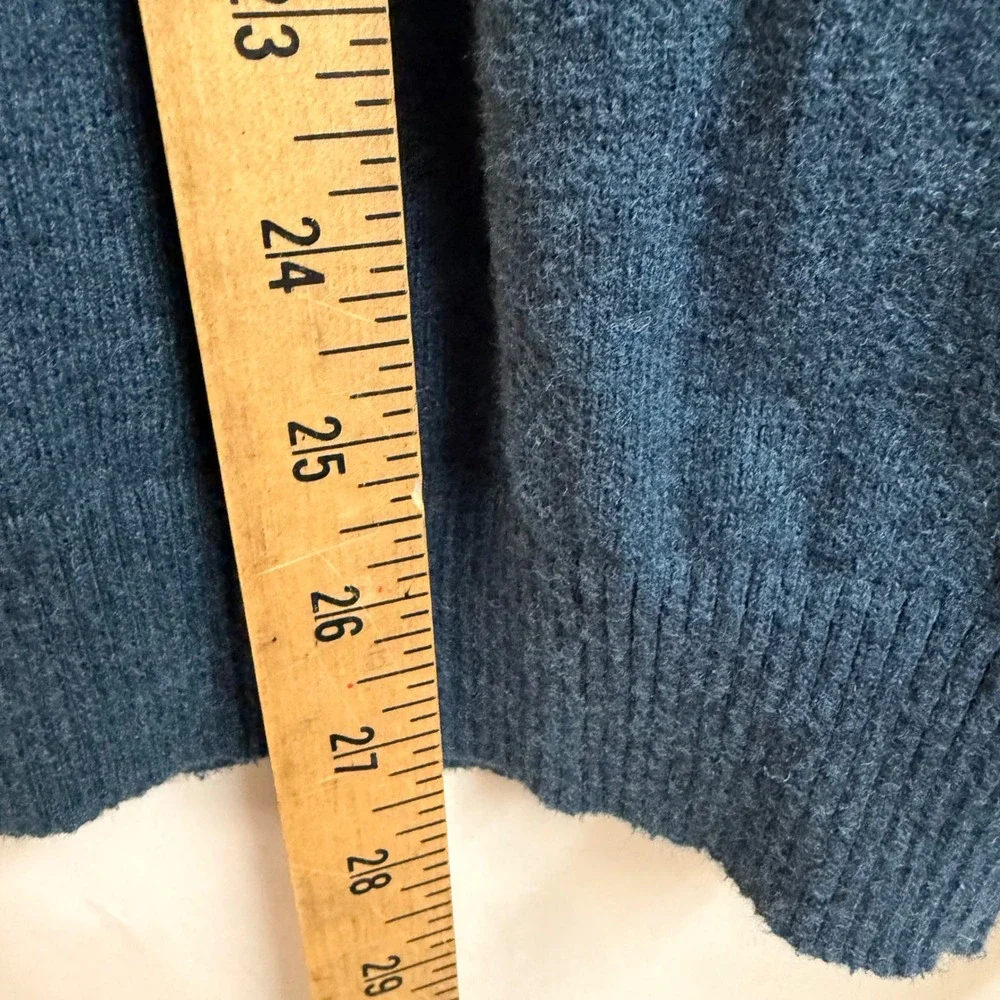 Fat Face Mens Pullover‎ Heathered Wool Blend Button Henley Shirt Sweater Core